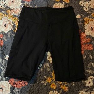 Black Biker Shorts